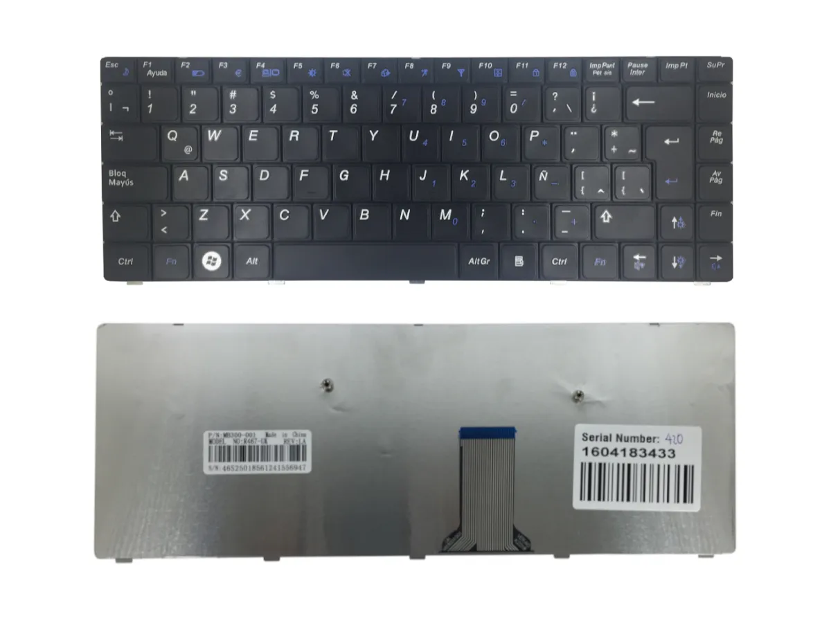 TECLADO PARA SAMSUNG R420 BACK