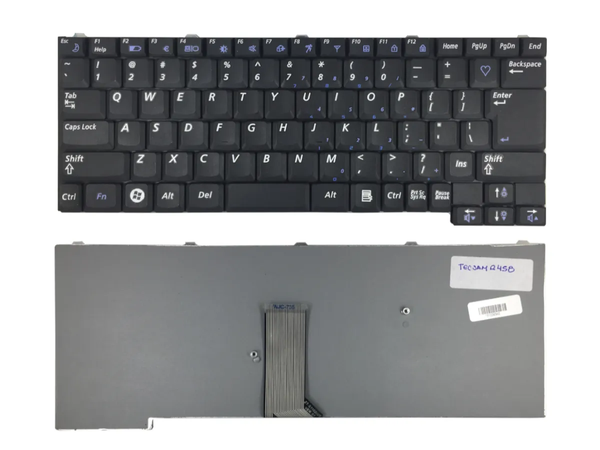 TECLADO PARA SAMSUNG R458 US NEGRO
