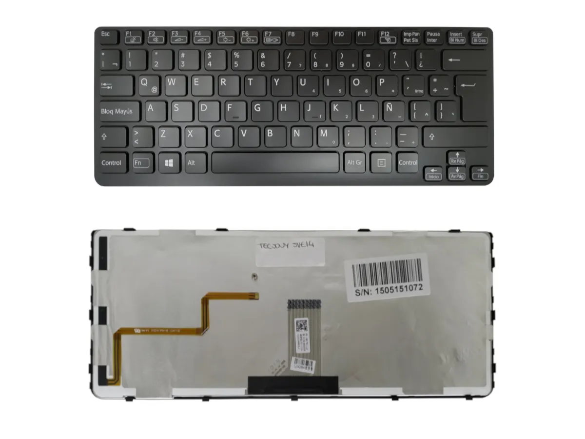 TECLADO PARA SONY SVE14 NEGRO