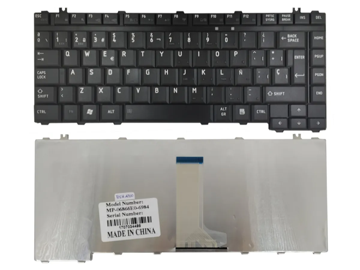 TECLADO PARA TOSHIBA A200 A205 M200 A300