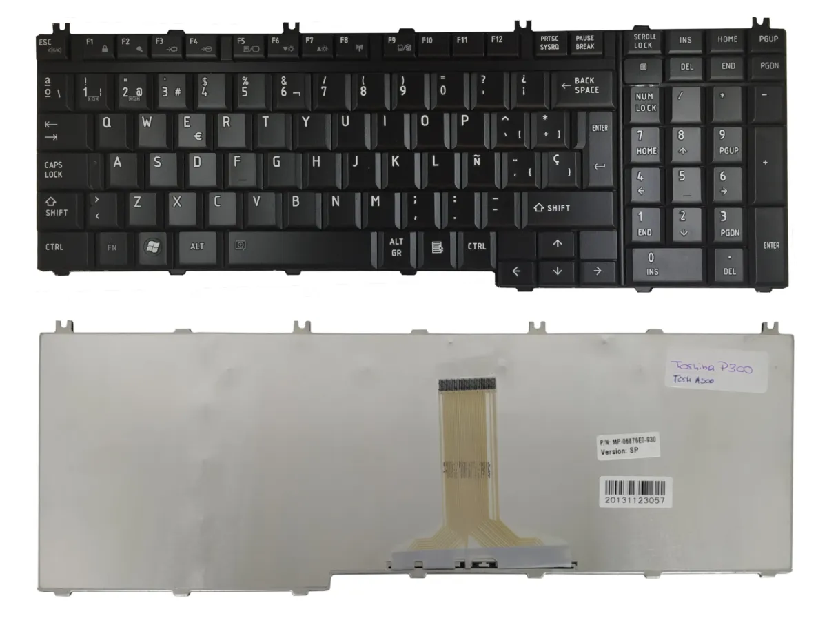 TECLADO PARA TOSHIBA A500