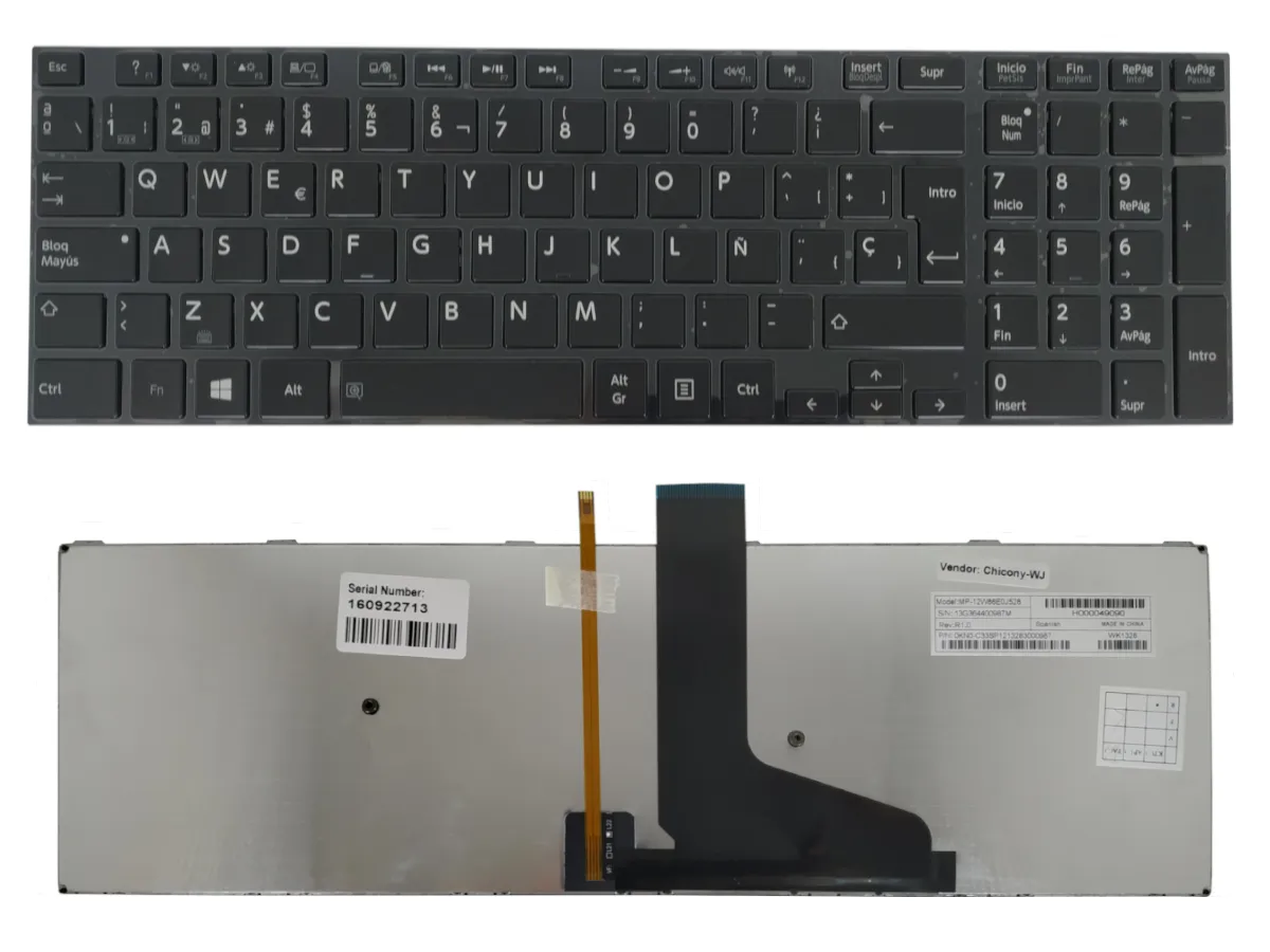 TECLADO PARA TOSHIBA S55