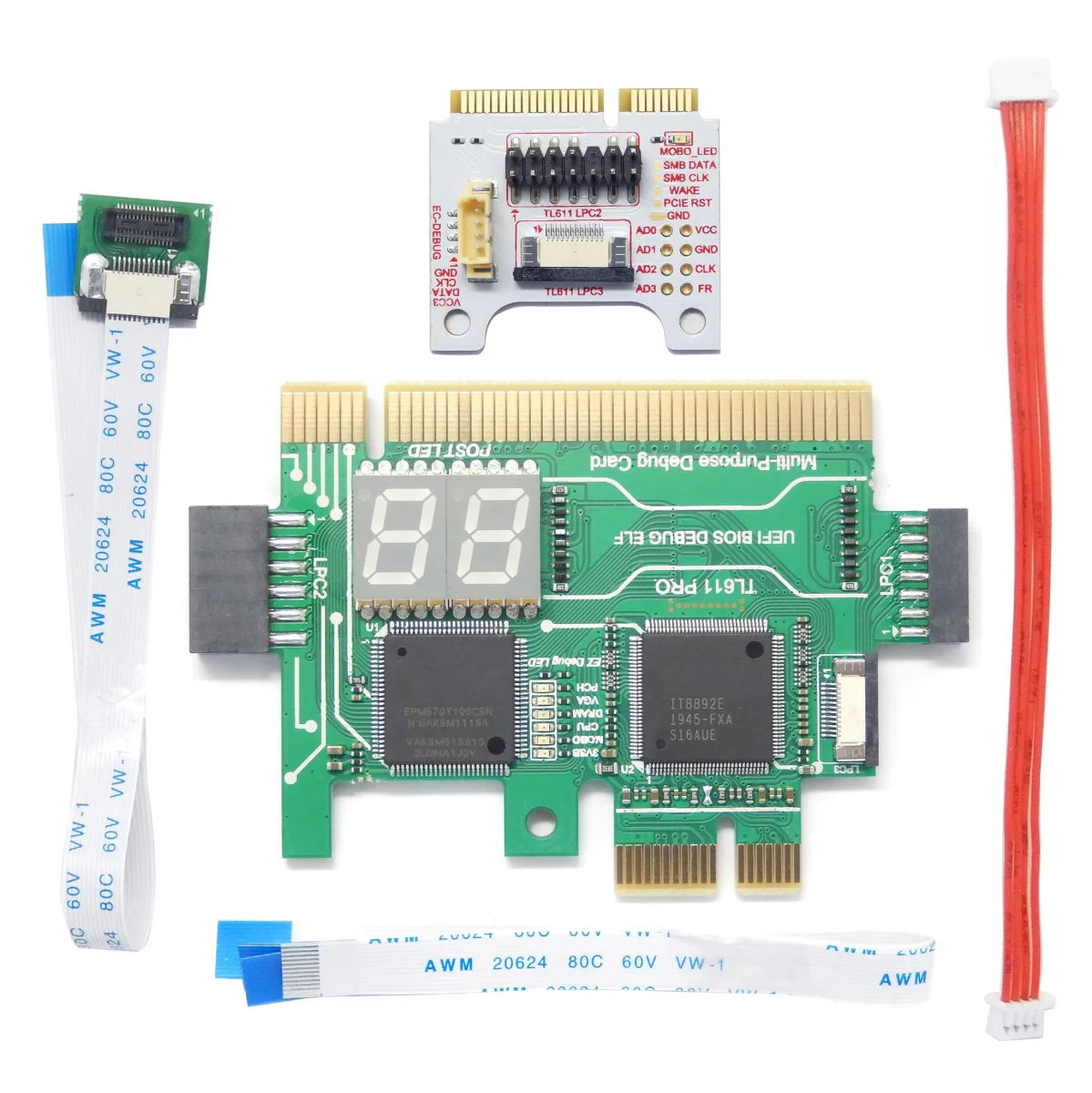 TESTER TL611 PRO DIAG CAR MINI PCI PCI-E NOTEBOOK