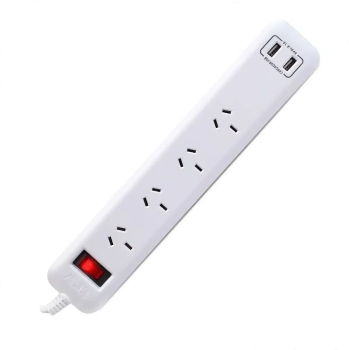 PROLONGADOR TRV MULTIPLE X4 +2 USB TIPO PLG002